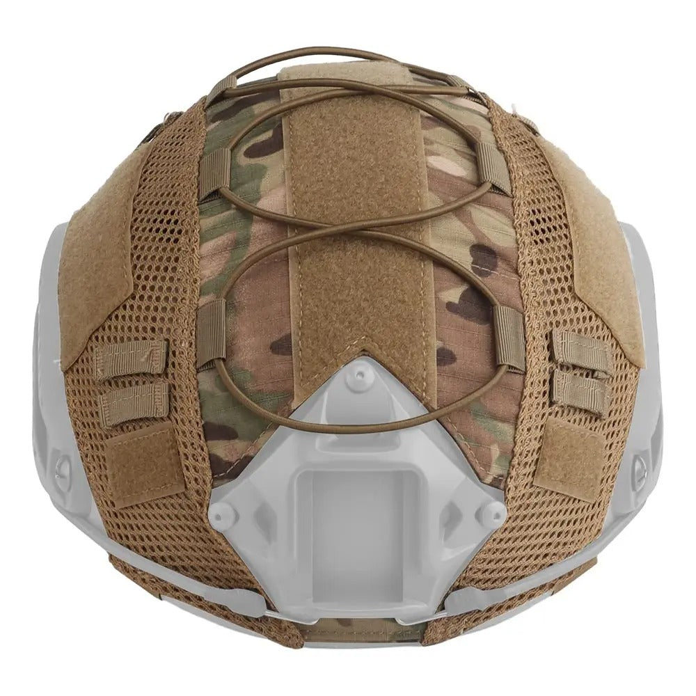 Camouflage Tactical Helmet Cover – Lightweight Nylon Cover for Outdoor Sports