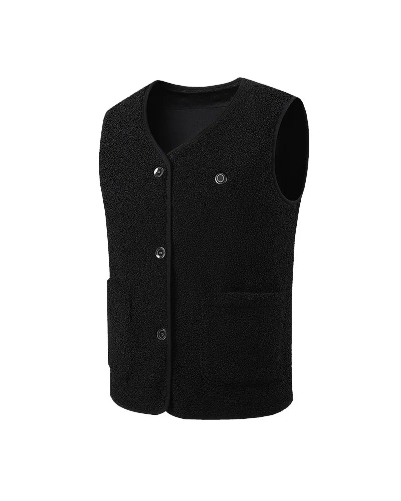 16 Spots Heated Vest USB Jacket Heated Winter Electric Heater Jacket Thermal Vest Body Warmer Coat C3