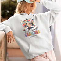 Thumbnail for Personalized Grandma Floral Shirt, Personalized Grandma Wildflowers Sweatshirt, Grandma Est 2024, Pregnancy Announcement, Custom Nana Shirt, Grandma Gift, Mother's Day Gift