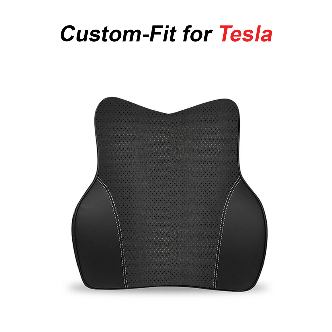 Car Headrest Neck Pillow and Lumbar Support Back Cushion Kit, Custom Fit For Your Cars, Memory Foam Erognomic, Car Accessories TS13992