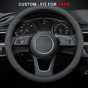 Steering Wheel Cover for Men and Women, Custom Logo For Cars, Leather Steering Wheel Cover, Universal Steering Wheel Cover for Cars, Vehicles, SUVs