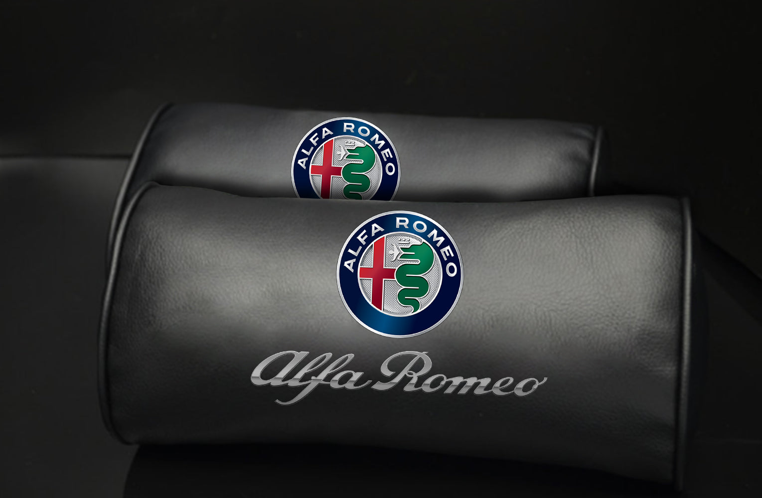Custom Logo Neck Pillow, Fit with Car Seat Headrest Neck Rest Cushion for Driving Seat Auto Head Rest Neck Support