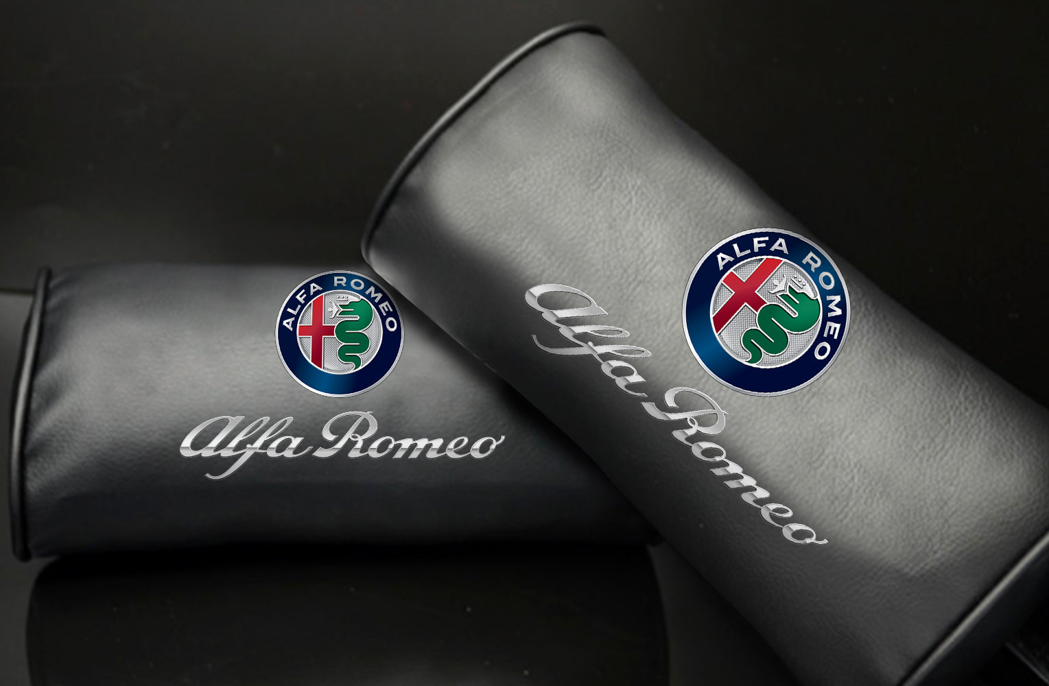 Custom Logo Neck Pillow, Fit with Car Seat Headrest Neck Rest Cushion for Driving Seat Auto Head Rest Neck Support