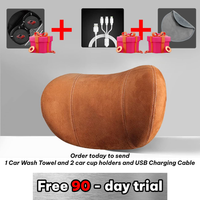 Thumbnail for Car Headrest (2 PCS), Custom-Fit For Car, Update Version Premium Memory Foam Car Neck Pillow WAAR227