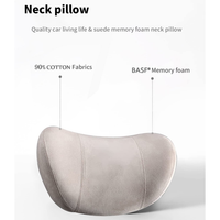 Thumbnail for Car Headrest (2 PCS), Custom-Fit For Car, Update Version Premium Memory Foam Car Neck Pillow WAAR227