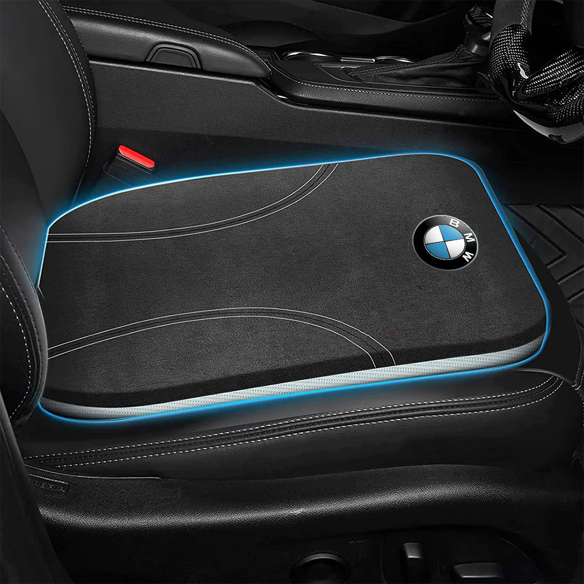 Car Seat Cushion, Custom Fit For Your Cars, Car Memory Foam Seat Cushion, Heightening Seat Cushion, Seat Cushion for Car and Office Chair KX19999