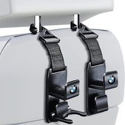 Magic Headrest Hooks, Purse Hanger Headrest Hook Holder for Car Seat Organizer Behind Over the Seat Hook Hang Purse or Bags