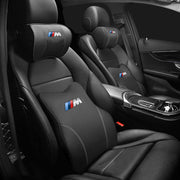 Car Headrest Neck Pillow and Lumbar Support Back Cushion Kit, Custom Fit For Your Cars, Memory Foam Erognomic, Car Accessories KO13992