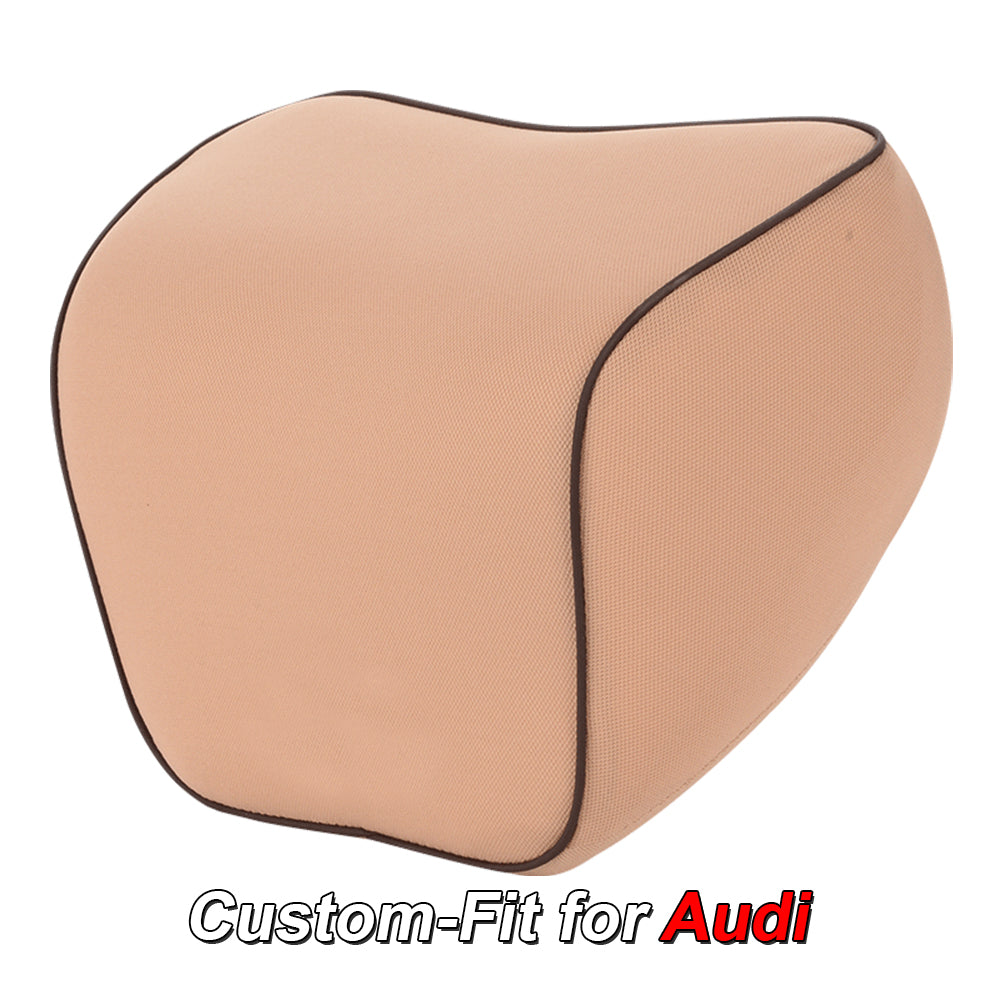 Lumbar Support Cushion for Car and Headrest Neck Pillow Kit, Custom-Fit For Car, Ergonomically Design for Car Seat, Car Accessories WARA254