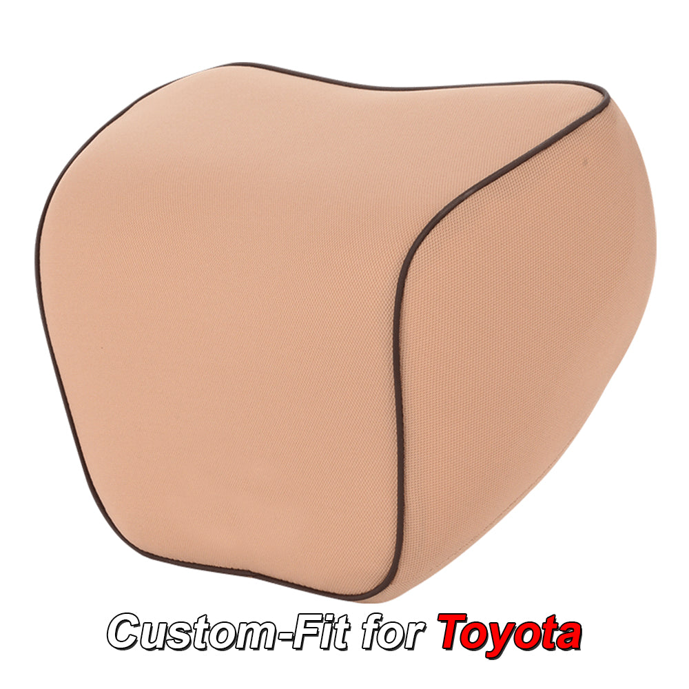 Lumbar Support Cushion for Car and Headrest Neck Pillow Kit, Custom-Fit For Car, Ergonomically Design for Car Seat, Car Accessories WAPF254