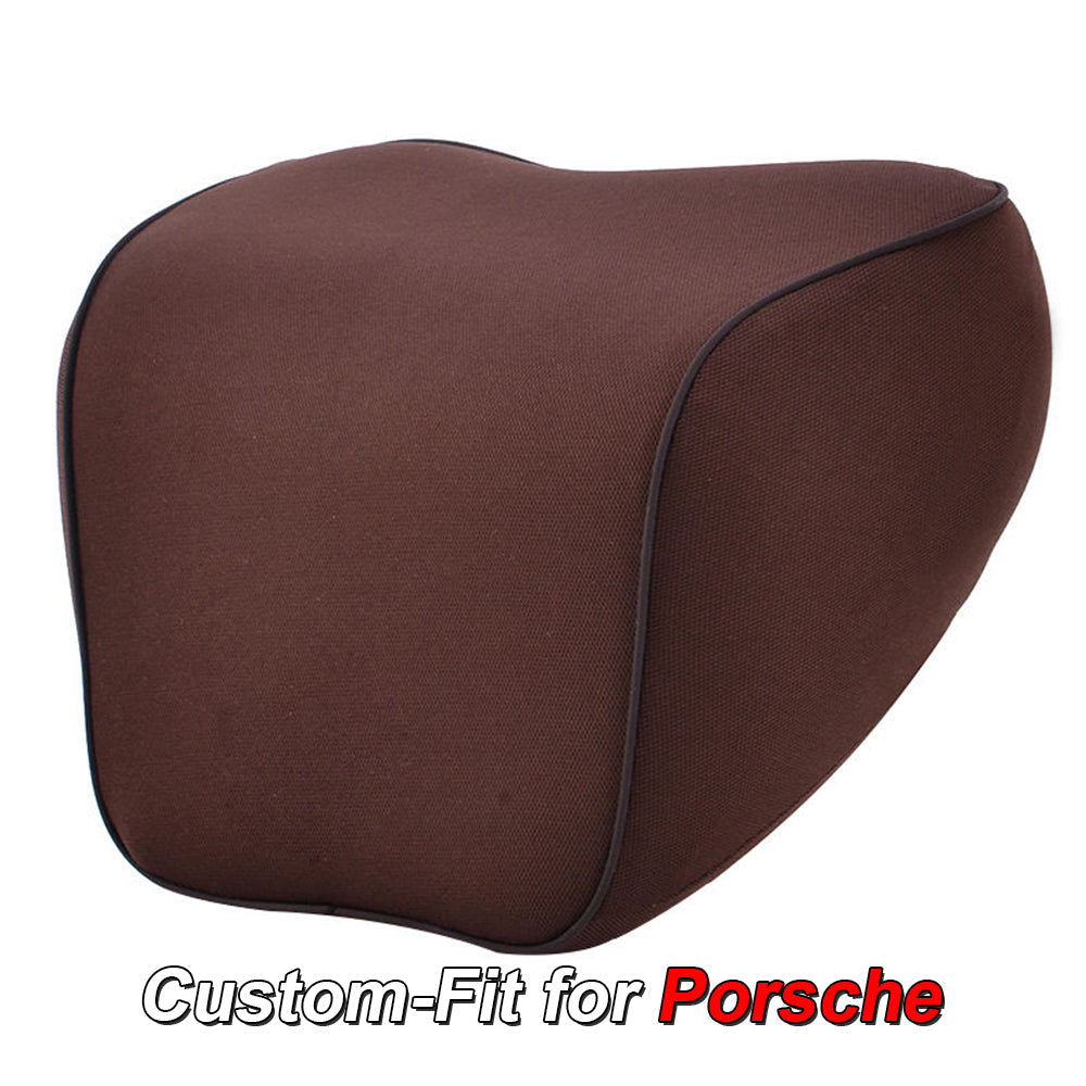 Lumbar Support Cushion for Car and Headrest Neck Pillow Kit, Custom-Fit For Car, Ergonomically Design for Car Seat, Car Accessories WARL254