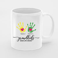 Thumbnail for Personalised Mother's Day Mug, Nanny Gift, Best Nan Mug, Mummy Mug, Personalised Mug, New Nanny Mug , First Mothers Day, New Mum Gift, Grandkids Make Life Grand