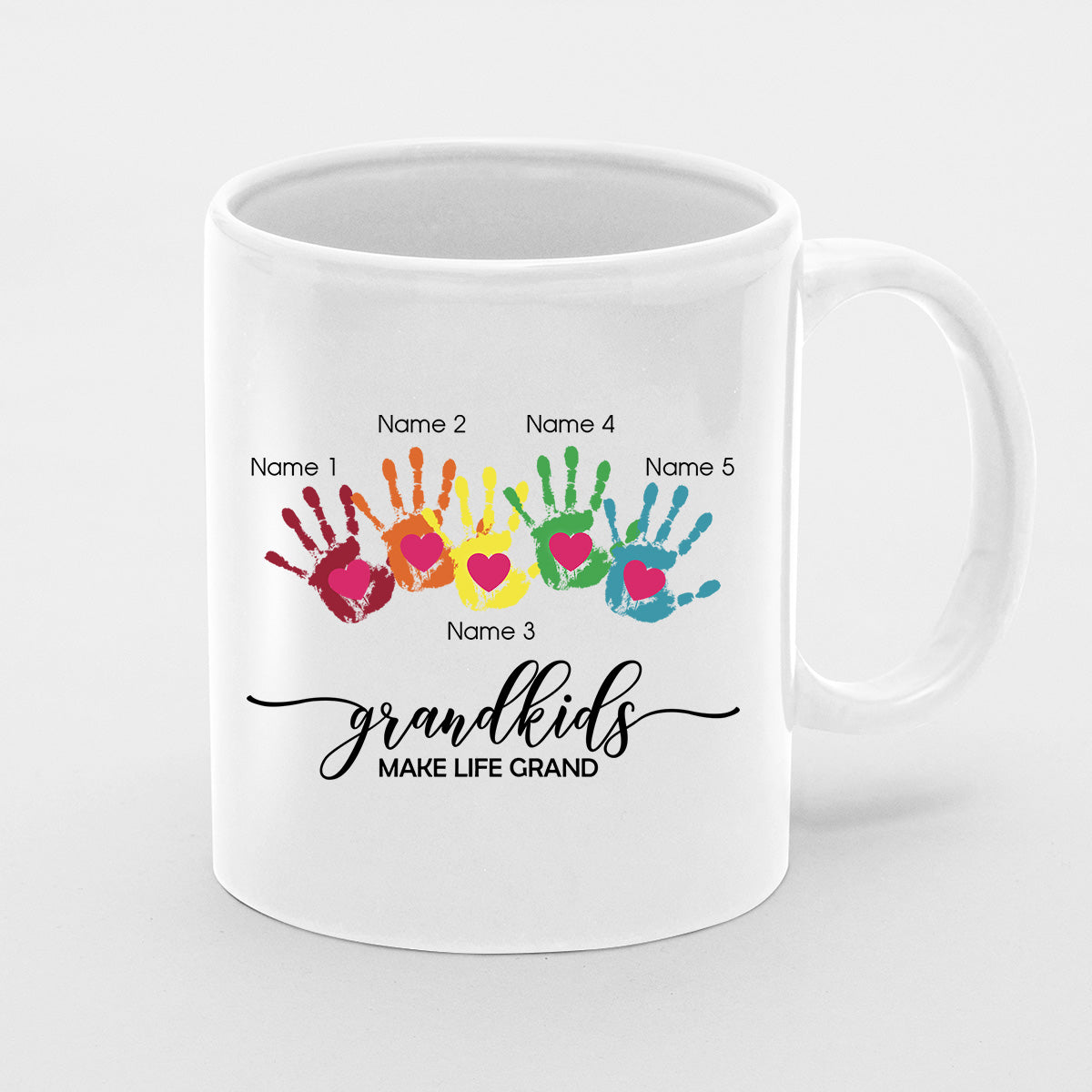 Personalised Mother's Day Mug, Nanny Gift, Best Nan Mug, Mummy Mug, Personalised Mug, New Nanny Mug , First Mothers Day, New Mum Gift, Grandkids Make Life Grand