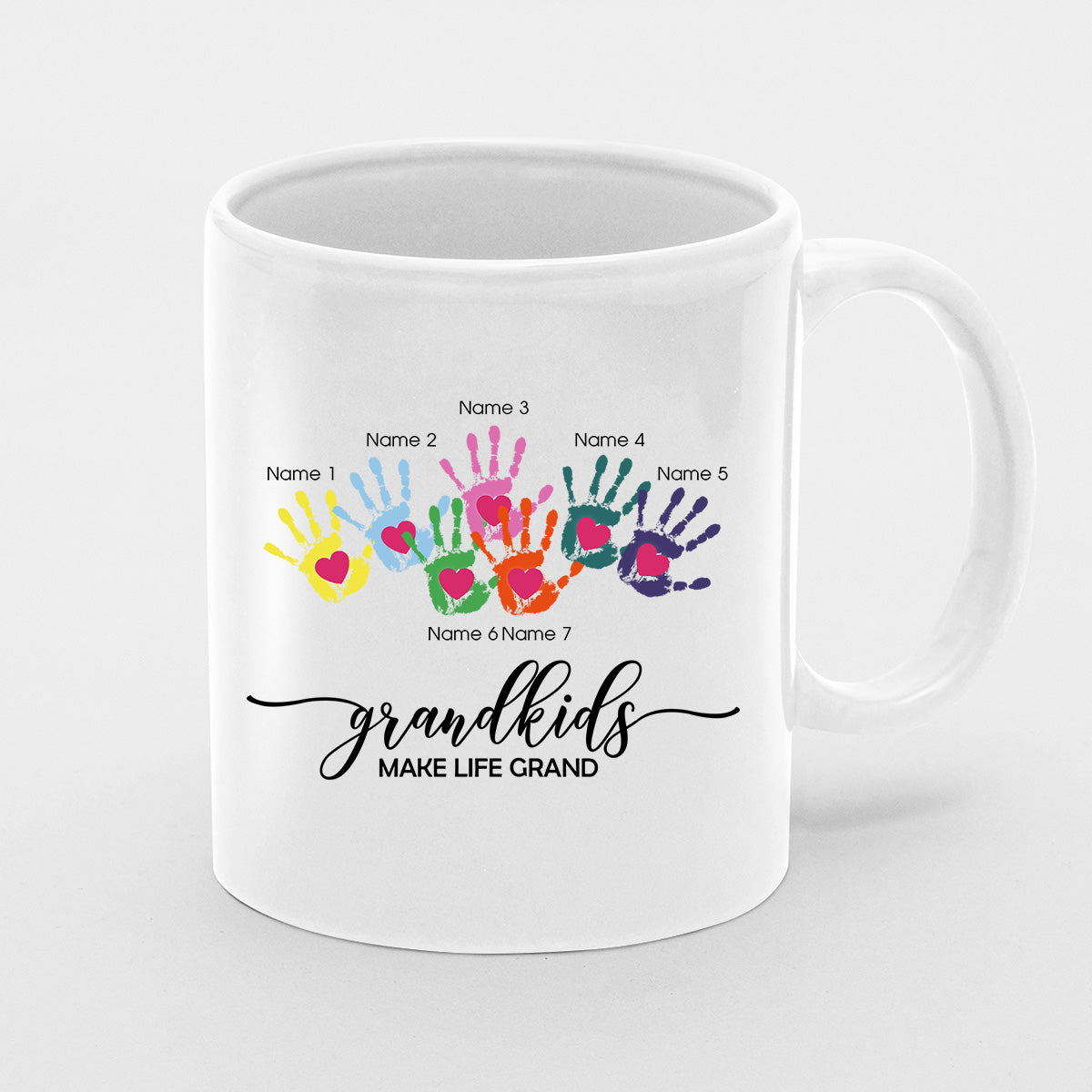 Personalised Mother's Day Mug, Nanny Gift, Best Nan Mug, Mummy Mug, Personalised Mug, New Nanny Mug , First Mothers Day, New Mum Gift, Grandkids Make Life Grand