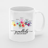 Thumbnail for Personalised Mother's Day Mug, Nanny Gift, Best Nan Mug, Mummy Mug, Personalised Mug, New Nanny Mug , First Mothers Day, New Mum Gift, Grandkids Make Life Grand