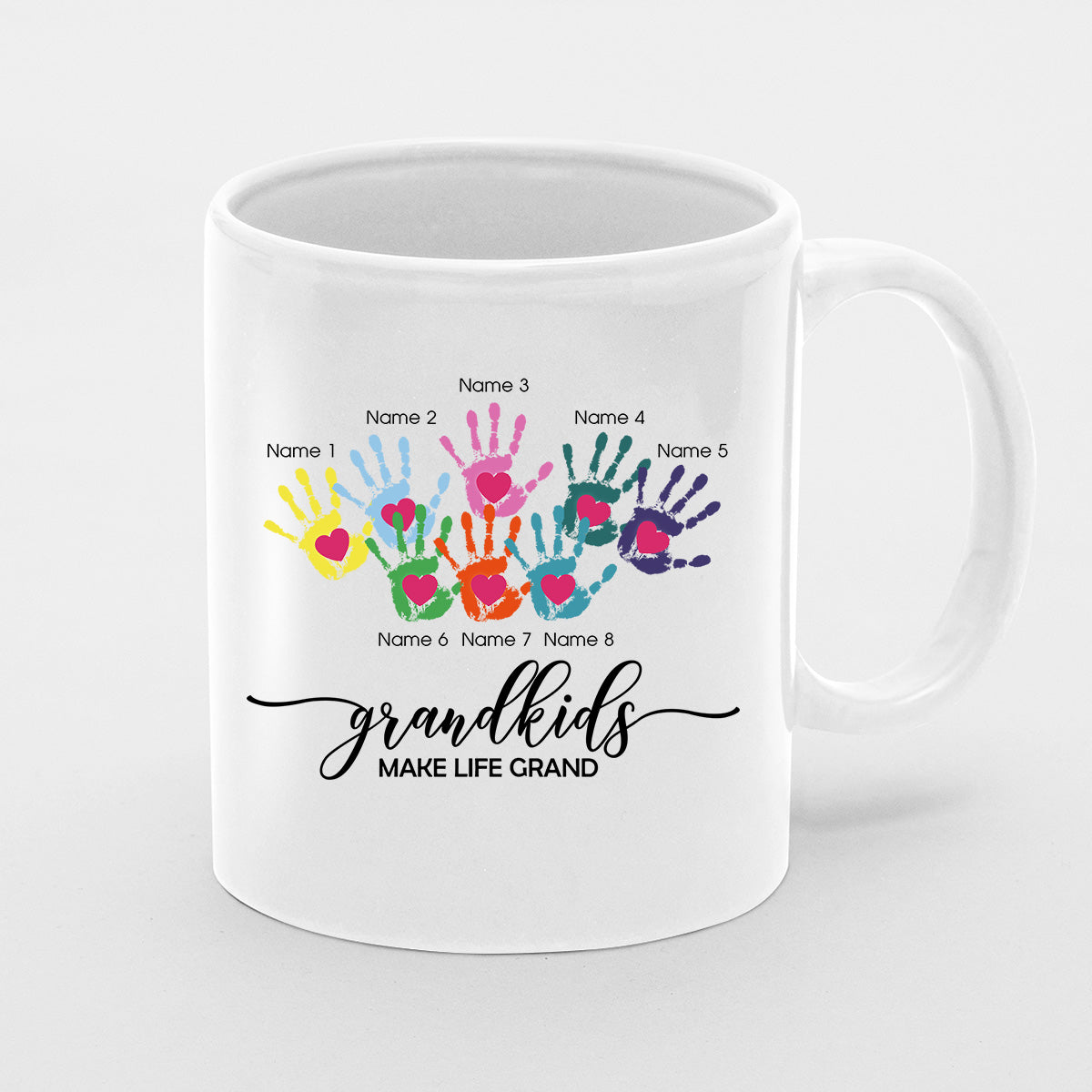 Personalised Mother's Day Mug, Nanny Gift, Best Nan Mug, Mummy Mug, Personalised Mug, New Nanny Mug , First Mothers Day, New Mum Gift, Grandkids Make Life Grand