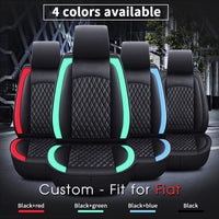 Thumbnail for Car Seat Covers Full Set, Custom-Fit For Car, Waterproof Leather Front Rear Seat Automotive Protection Cushions, Car Accessories WAFT211