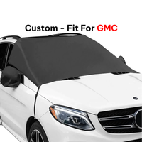 Thumbnail for Car Windshield Snow Cover, Custom-Fit For Car, Large Windshield Cover for Ice and Snow Frost with Removable Mirror Cover Protector, Wiper Front Window Protects Windproof UV Sunshade Cover WAWQ235