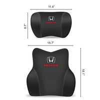 Thumbnail for Car Headrest Neck Pillow and Lumbar Support Back Cushion Kit, Custom Fit For Your Cars, Memory Foam Erognomic, Car Accessories HA13992