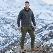 Men’s Soft Shell Outdoor Pants – Warm Multi-Pocket Wear-Resistant Winter Tactical Trousers