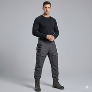 Men's Tactical Cargo Pants – Quick-Dry Multi-Pocket Outdoor Utility Trousers