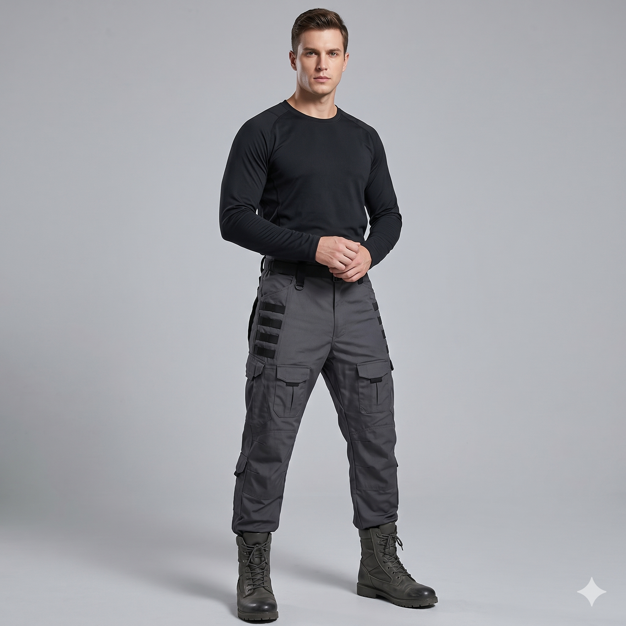 Men's Tactical Cargo Pants – Quick-Dry Multi-Pocket Outdoor Utility Trousers