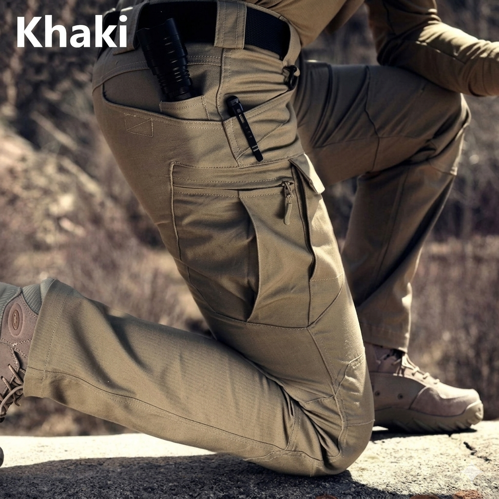 Men's Tactical Cargo Pants – Multi-Pocket Outdoor Utility Trousers