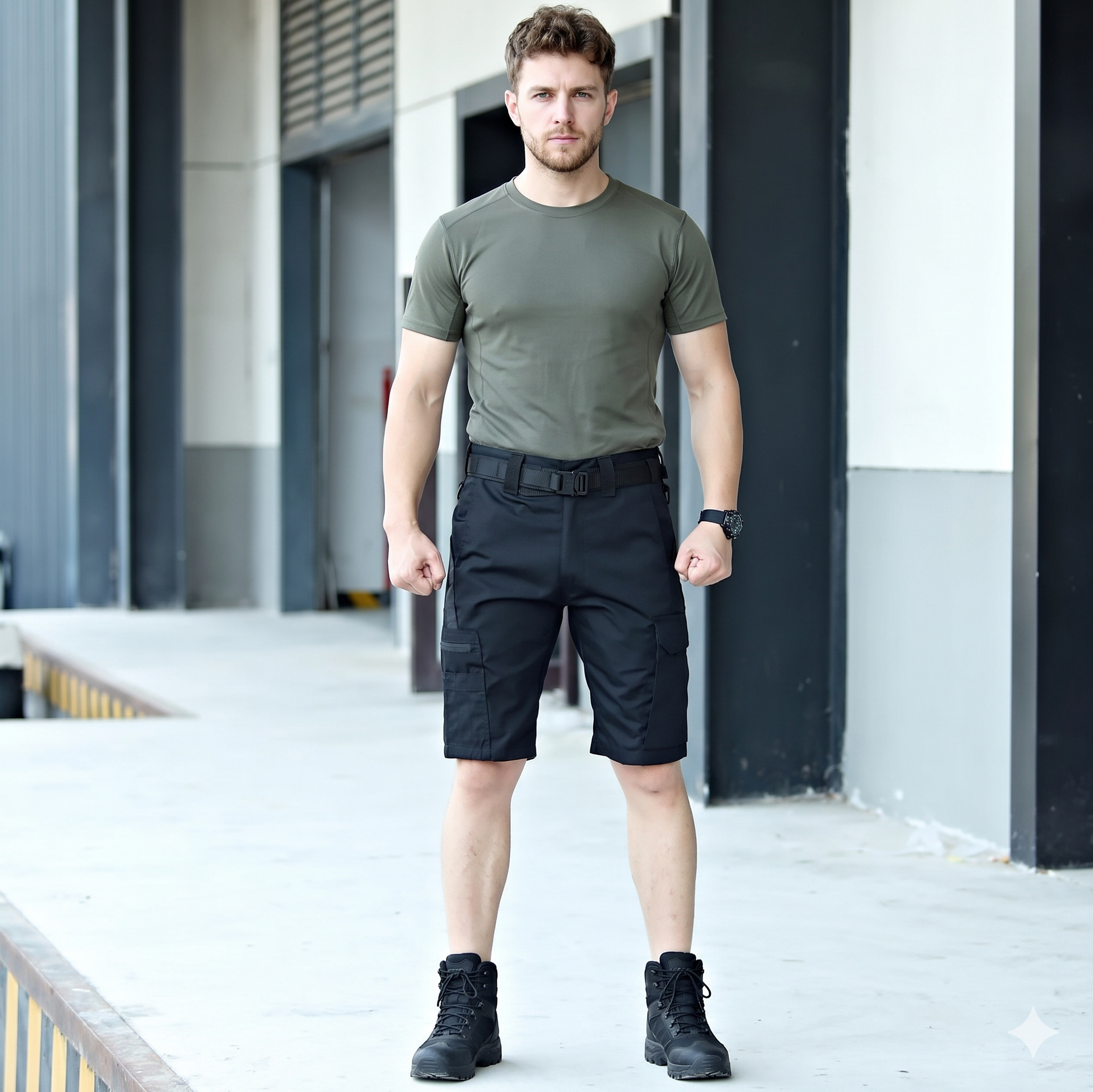 Men's Tactical Cargo Shorts – Quick-Dry Multi-Pocket Outdoor Utility Shorts