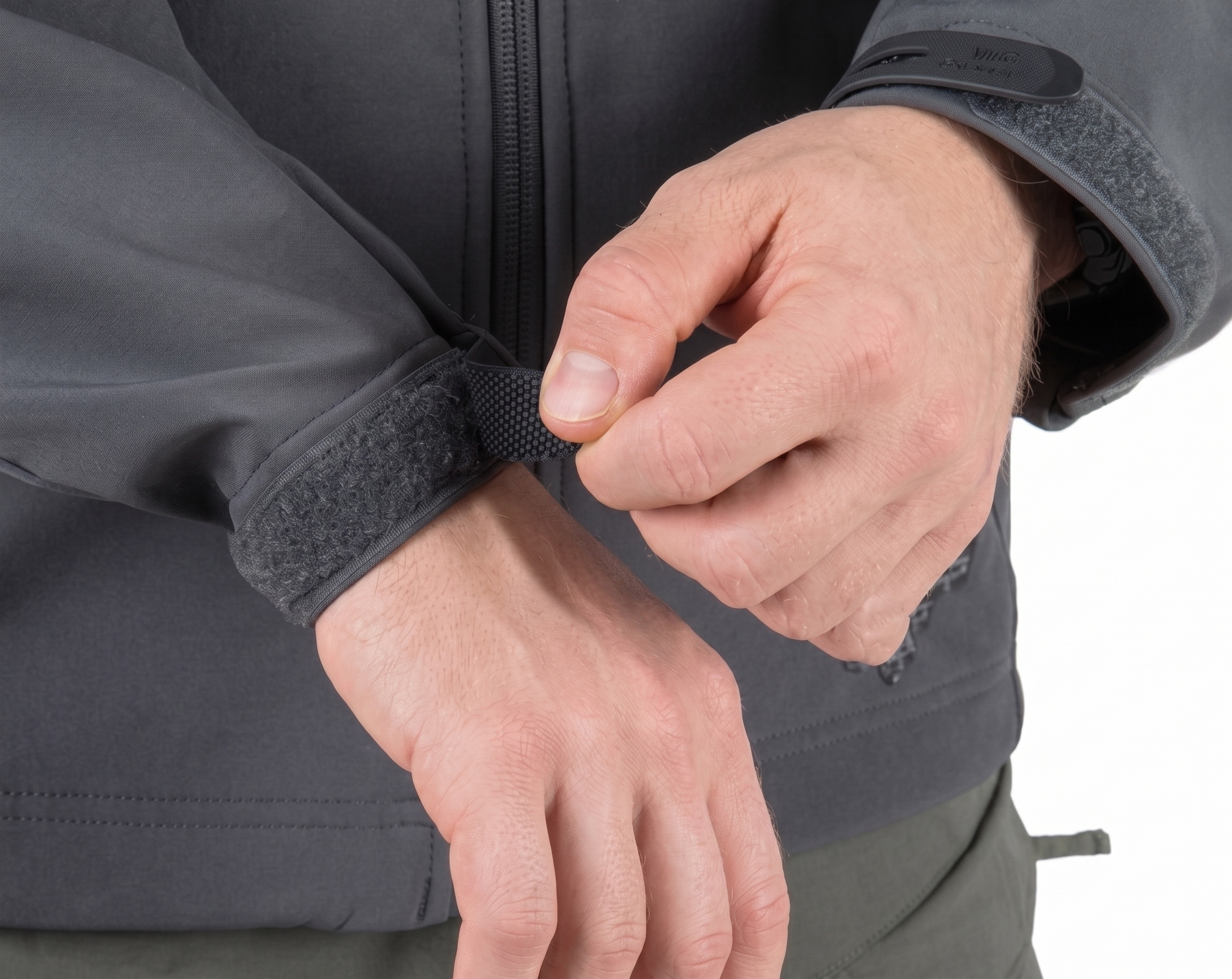 Men’s Softshell Tactical Fleece Jacket – Full-Zip Outdoor Utility Coat