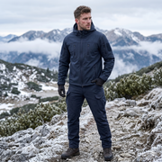 Men’s Soft Shell Tactical Jacket – Waterproof Fleece Lined Outdoor Winter Warm Coat Set