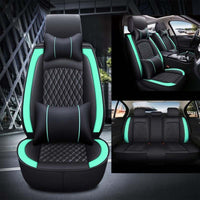 Thumbnail for 2 Car Seat Covers Full Set, Custom-Fit For Car, Waterproof Leather Front Rear Seat Automotive Protection Cushions, Car Accessories WATS211