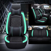 Thumbnail for 2 Car Seat Covers Full Set, Custom-Fit For Car, Waterproof Leather Front Rear Seat Automotive Protection Cushions, Car Accessories WAHY211