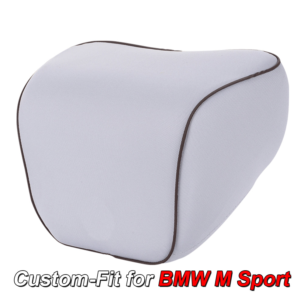 Lumbar Support Cushion for Car and Headrest Neck Pillow Kit, Custom-Fit For Car, Ergonomically Design for Car Seat, Car Accessories WAKO254