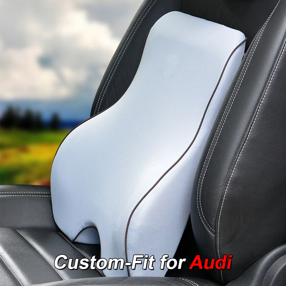 Lumbar Support Cushion for Car and Headrest Neck Pillow Kit, Custom-Fit For Car, Ergonomically Design for Car Seat, Car Accessories WARA254