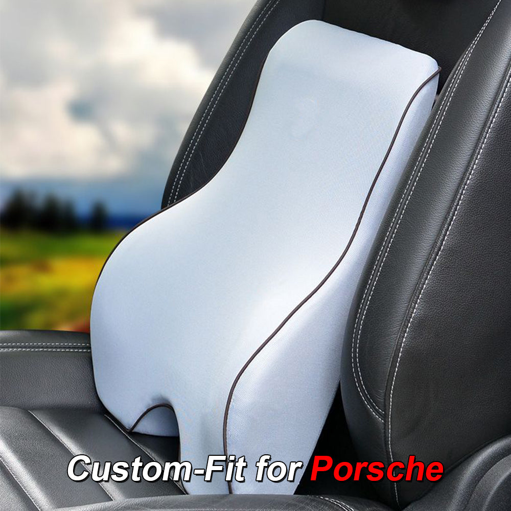 Lumbar Support Cushion for Car and Headrest Neck Pillow Kit, Custom-Fit For Car, Ergonomically Design for Car Seat, Car Accessories WARL254