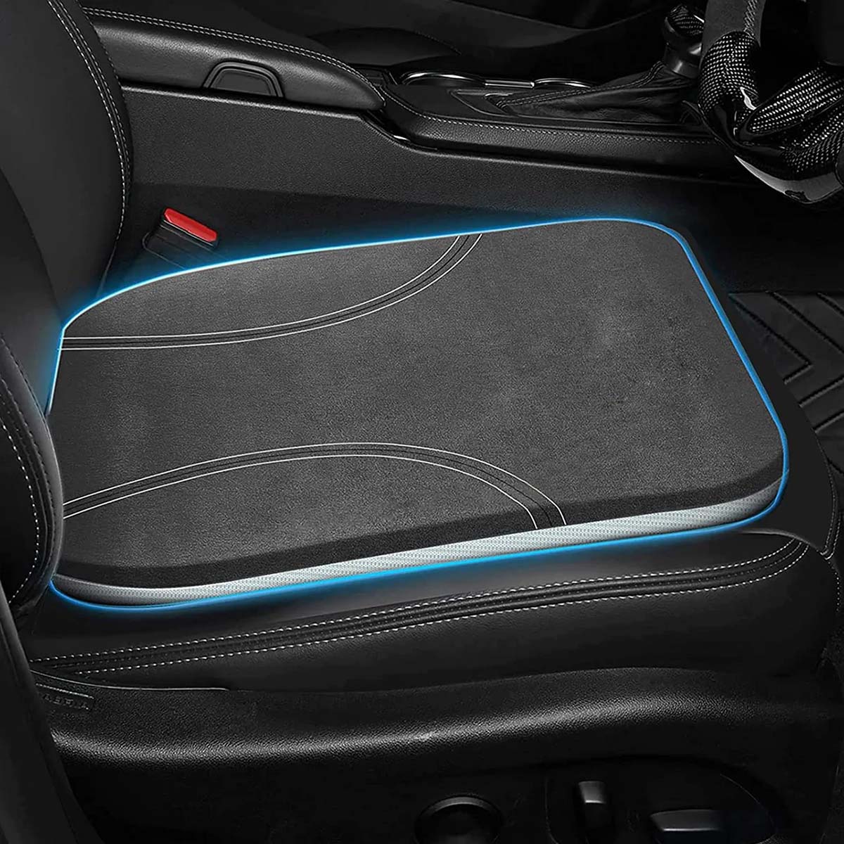 Car Seat Cushion, Custom Fit For Car, Car Memory Foam Seat Cushion, Heightening Seat Cushion, Seat Cushion for Car and Office Chair WAHY224