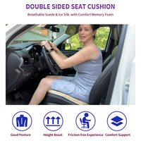 Thumbnail for Car Seat Cushion, Custom Fit For Car, Car Memory Foam Seat Cushion, Heightening Seat Cushion, Seat Cushion for Car and Office Chair WAHY224