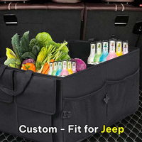 Thumbnail for Car Trunk Organizer, Custom-Fit For Car, Foldable Car Trunk Storage Box, Storage Bag, Waterproof, Dust-proof, Stain-Resistant, Car Accessories WAJE229