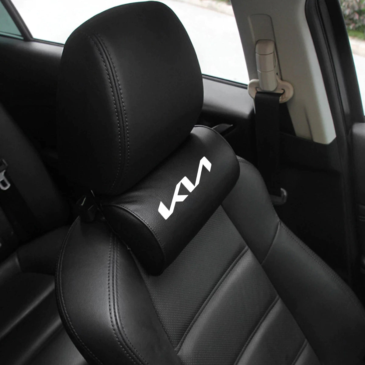 Custom Logo Neck Pillow, Fit with Car Seat Headrest Neck Rest Cushion for Driving Seat Auto Head Rest Neck Support