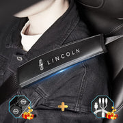 Car Seat Belt Covers (2PCS), Custom Fit For Your Cars, Microfiber Leather Seat Belt Shoulder Pads for More Comfortable Driving, Car Accessories LI13994