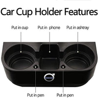 Thumbnail for Cup Holder Portable Multifunction Vehicle Seat Cup Cell Phone Drinks Holder Box Car Interior Organizer, Custom Logo For Your Car, Car Accessories MY11995