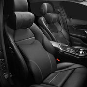 Car Headrest Neck Pillow and Lumbar Support Back Cushion Kit, Custom Fit For Your Cars, Memory Foam Erognomic, Car Accessories LR13992