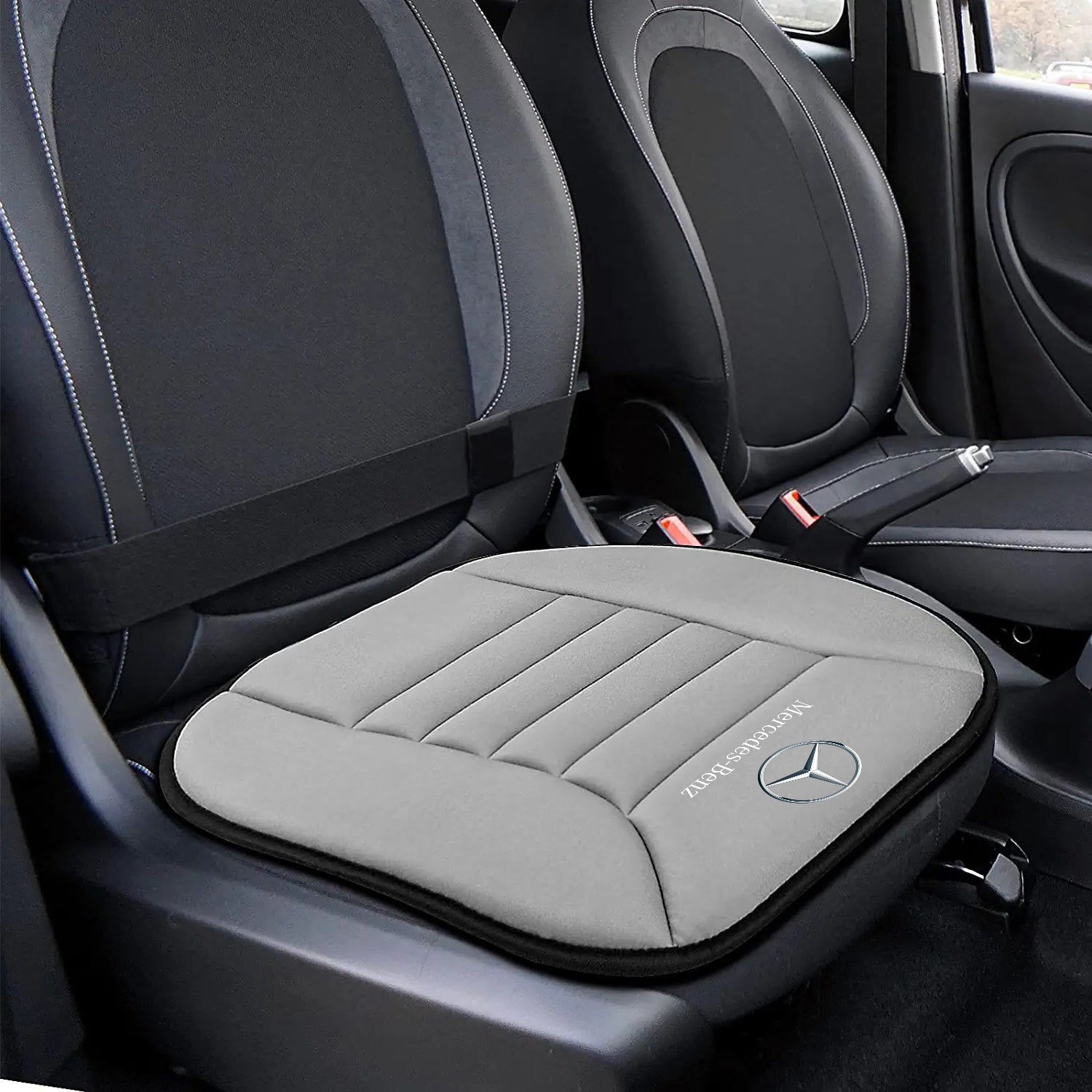 Car Seat Cushion with 1.2inch Comfort Memory Foam, Custom Fit For Your Cars, Seat Cushion for Car and Office Chair MB19989