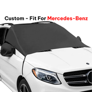 Car Windshield Snow Cover, Custom-Fit For Car, Large Windshield Cover for Ice and Snow Frost with Removable Mirror Cover Protector, Wiper Front Window Protects Windproof UV Sunshade Cover WAMB235