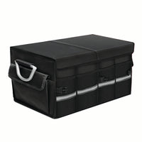 Thumbnail for Big Trunk Organizer, Cargo Organizer SUV Trunk Storage Waterproof Collapsible Durable Multi Compartments PU12994