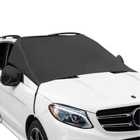 Thumbnail for Car Windshield Snow Cover, Custom-Fit For Car, Large Windshield Cover for Ice and Snow Frost with Removable Mirror Cover Protector, Wiper Front Window Protects Windproof UV Sunshade Cover WAHY235