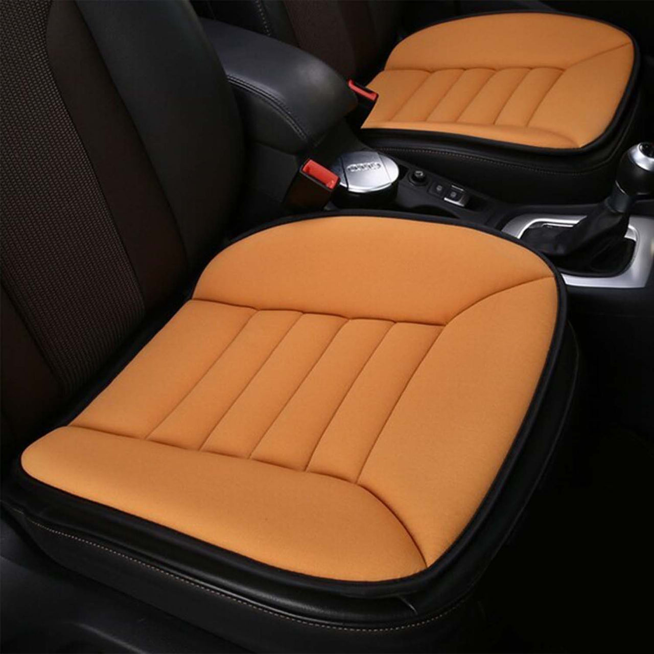 Car Seat Cushion with 1.2inch Comfort Memory Foam, Custom Logo For Your Cars, Seat Cushion for Car and Office Chair HY19989