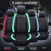 Thumbnail for 2 Car Seat Covers Full Set, Custom-Fit For Car, Waterproof Leather Front Rear Seat Automotive Protection Cushions, Car Accessories WAHY211