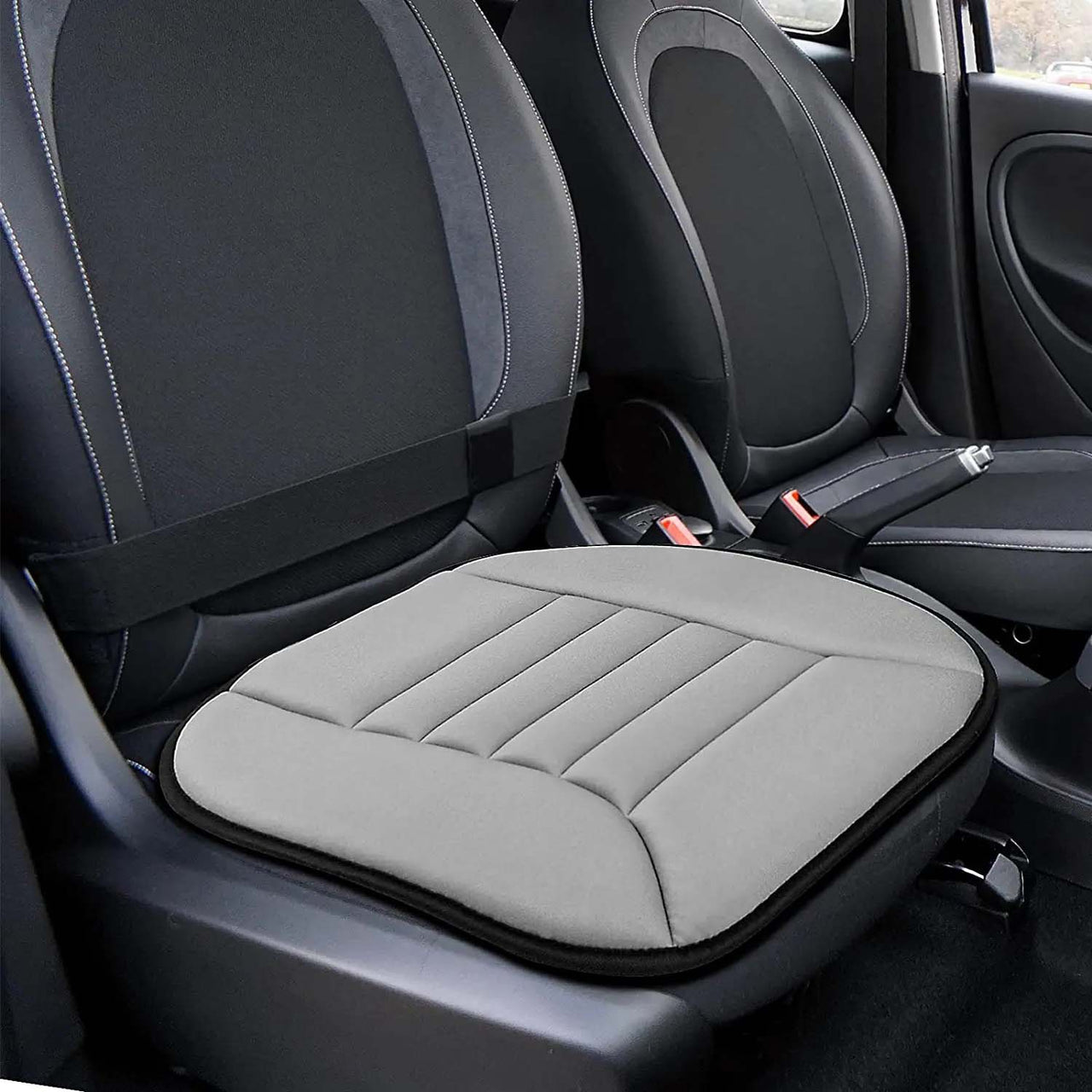 Car Seat Cushion with 1.2inch Comfort Memory Foam, Custom Fit For Your Cars, Seat Cushion for Car and Office Chair CC19989