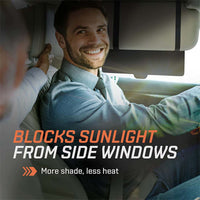 Thumbnail for Polarized Sun Visor Sunshade Extender for Car with Polycarbonate Lens, Custom fit for Car, Anti-Glare Car Sun Visor Protects from Sun Glare WAKO255